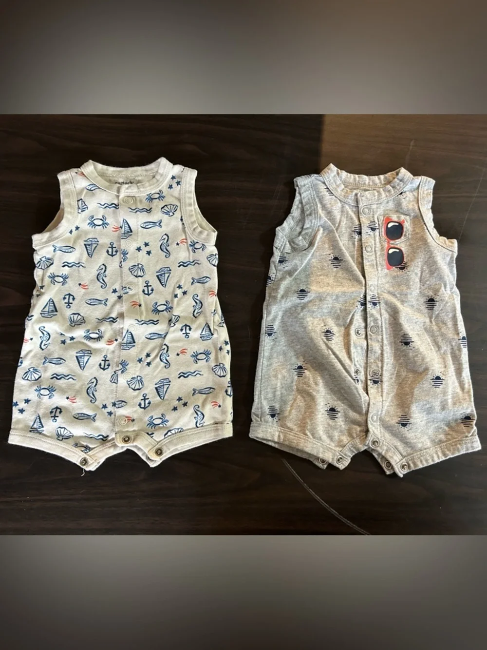 Carter’s Baby Romper Bundle 3M | Sleeveless Summer One-Pieces Set of 2
